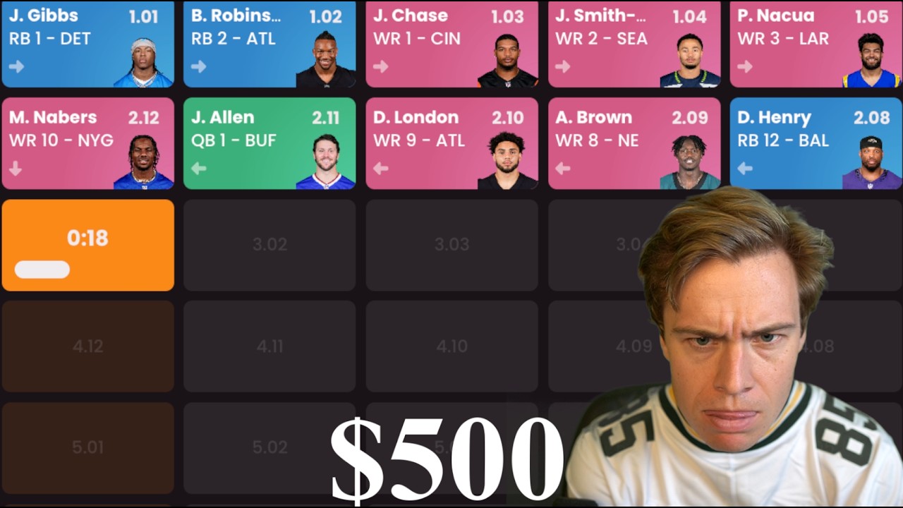 Fantasy Football Drafts Have Changed