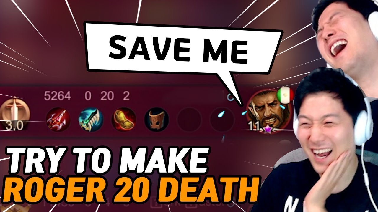 Посмотрите, как моя команда была зла... издевалась над Роджером | Mobile Legends