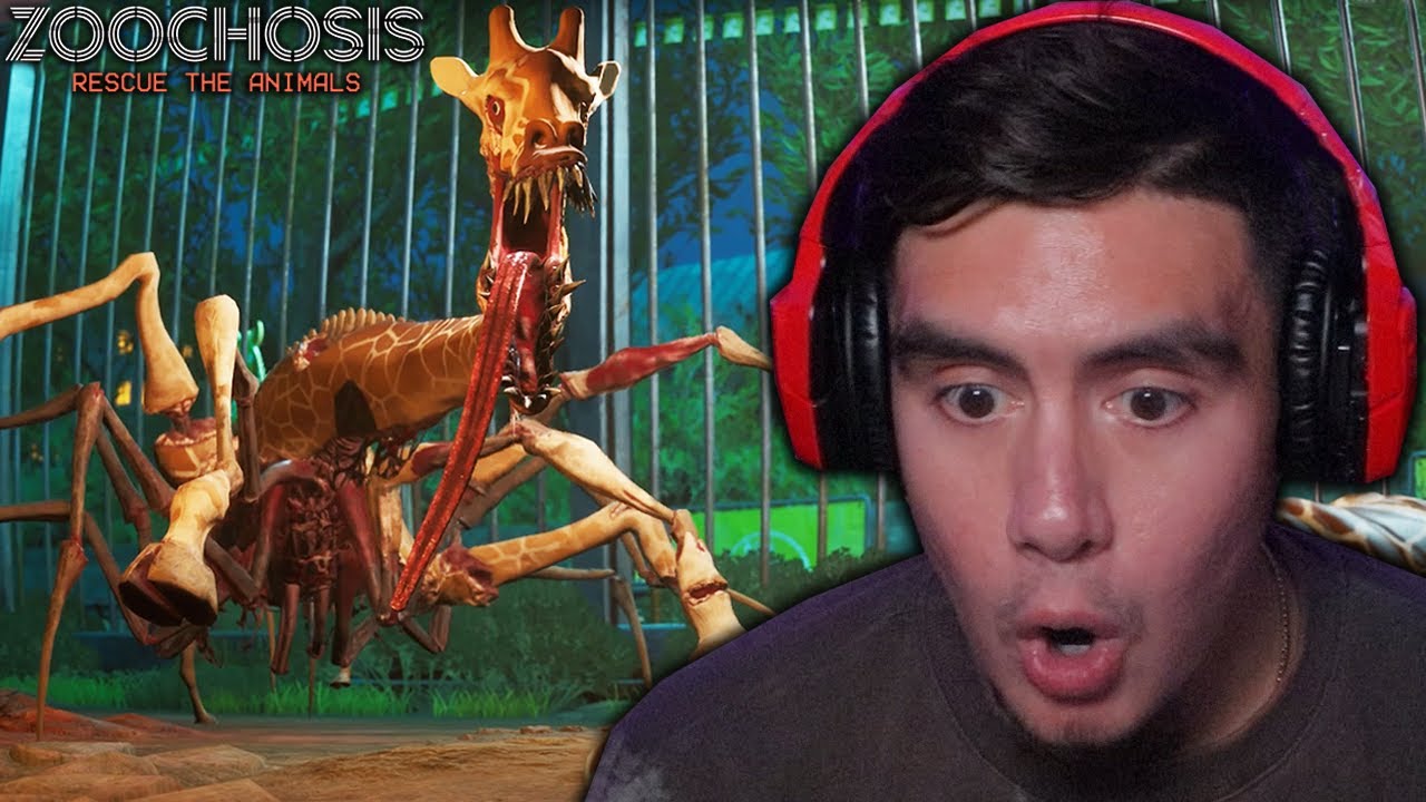 IM A NIGHT ZOO KEEPER TAKING CARE OF MUTATED ANIMALS IN A DISTURBING ZOO | Zoochosis (Good Ending)