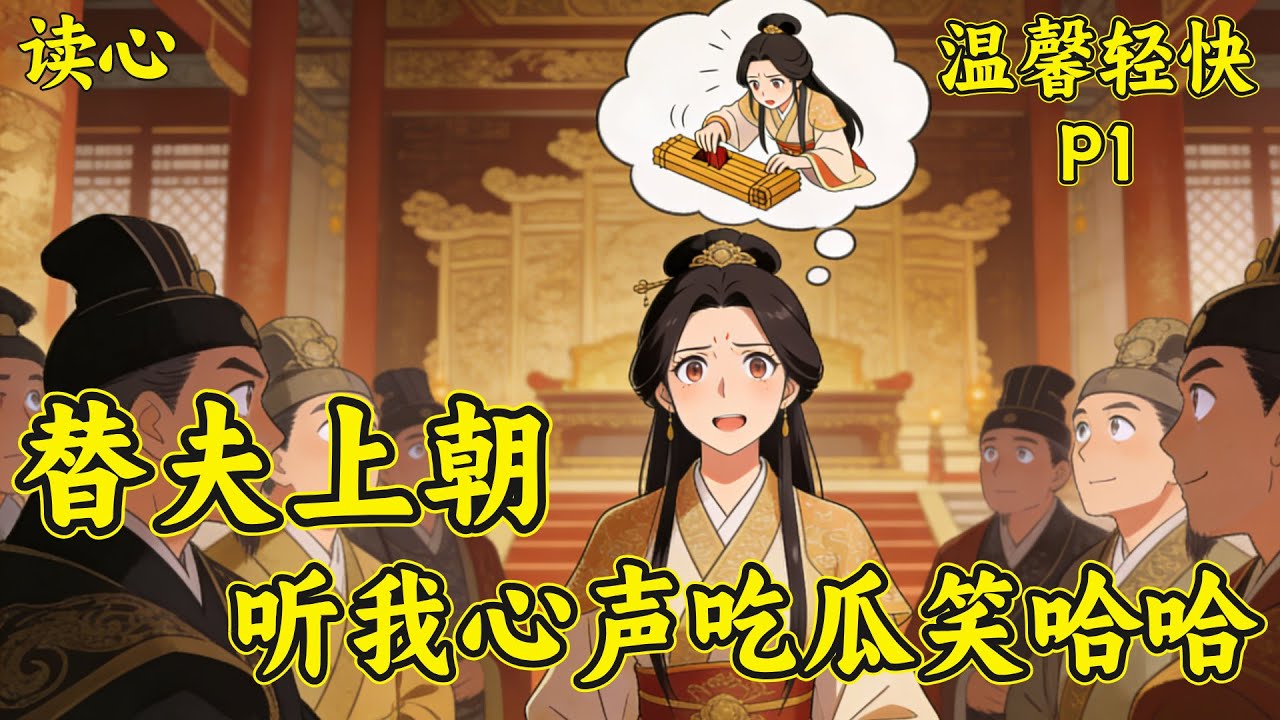 【替夫上朝，听我心声吃瓜笑哈哈】（P1）沈明珠意外落水穿越绑定了吃瓜系统，瓜没吃到却先知道自己穿书了！书中自己是一个恶毒女配，连带着自己的娘跟哥哥他们都成了炮灰...