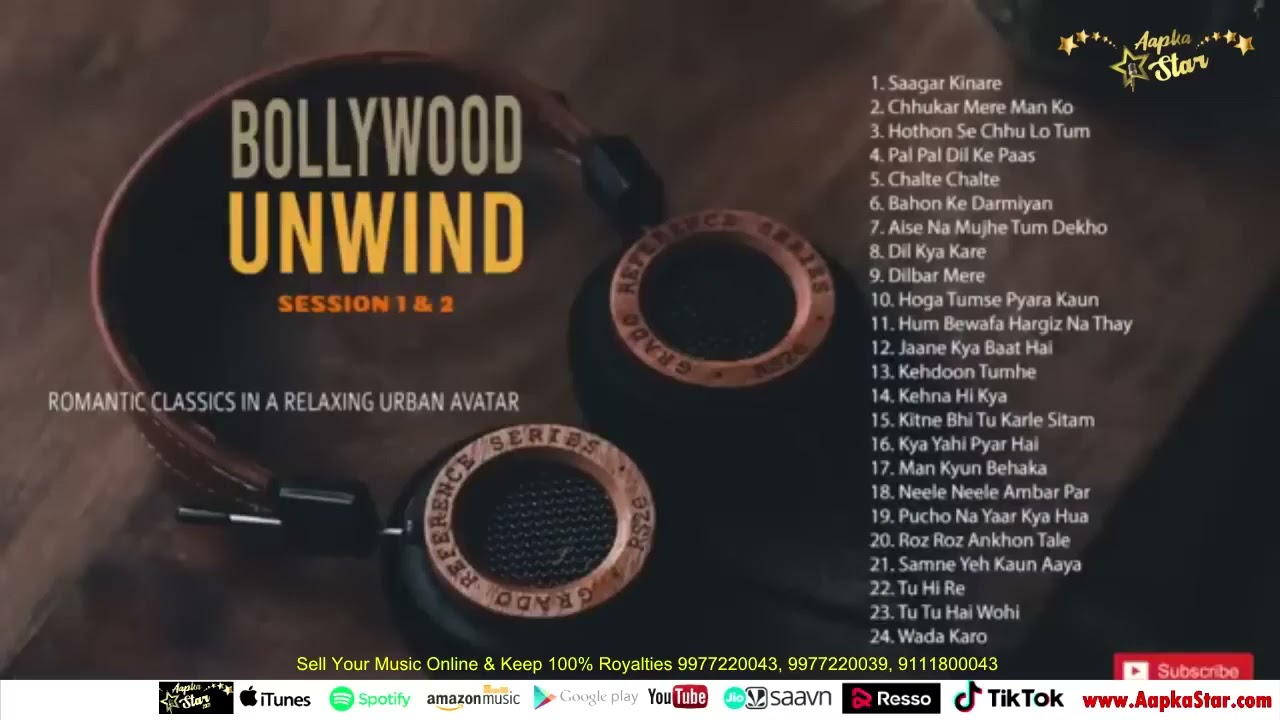Bollywood unwind session 1 & 2 Relax Bollywood music