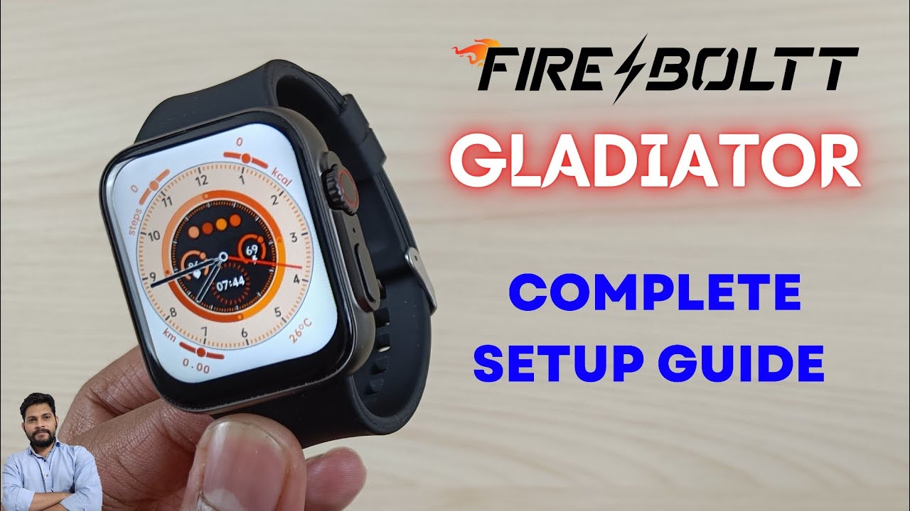 Fire-Boltt Gladiator Complete Setup Guide