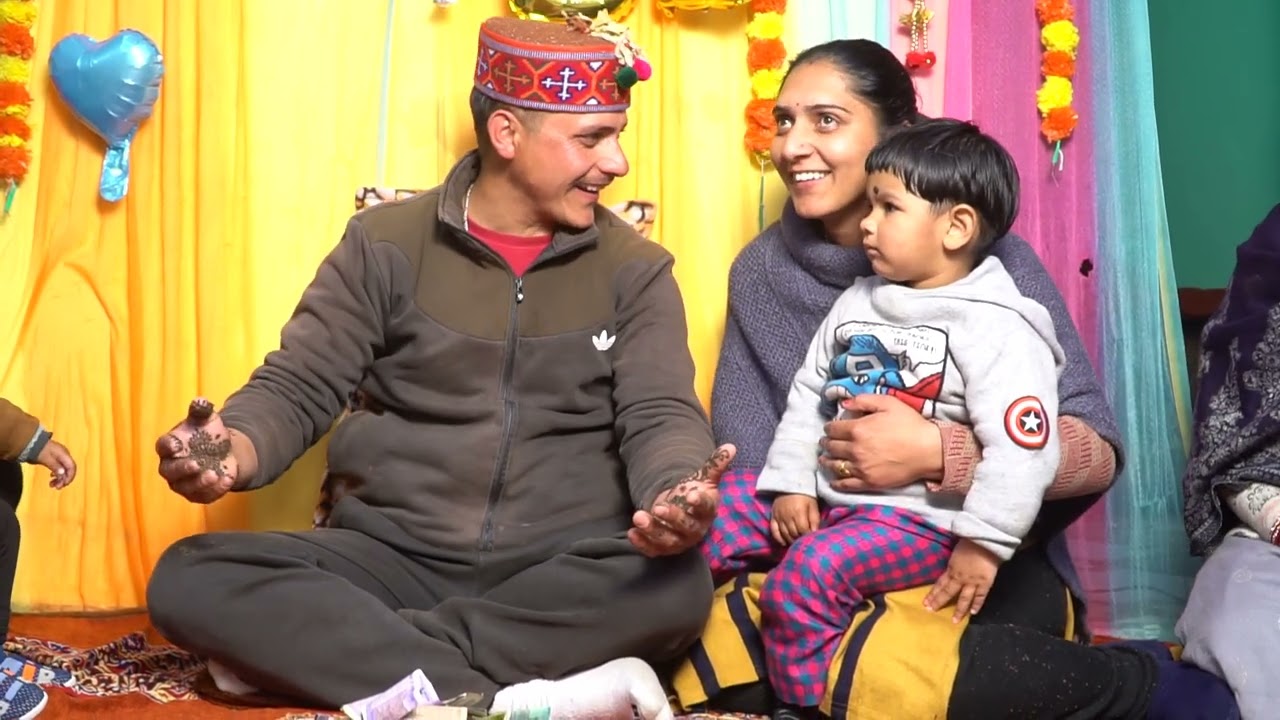 Mehndi ceremoney of Mukesh Kumar