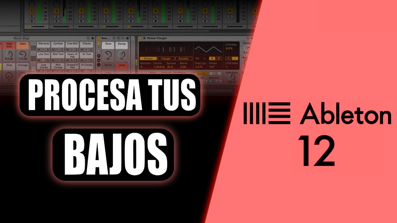 BAJOS POTENTES  CON EFECTOS NATIVOS DE ABLETON @Ableton