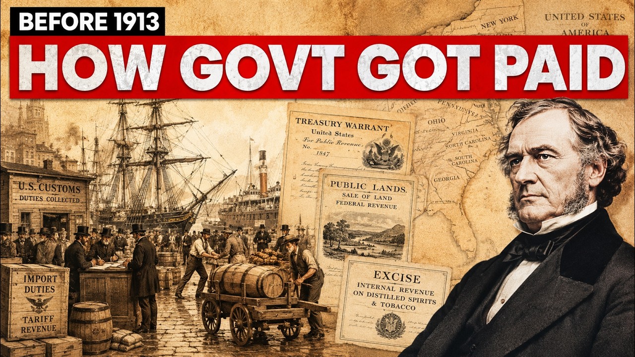 America Had No Income Tax Until 1913 &mdash; How Was the Government Funded Before That?