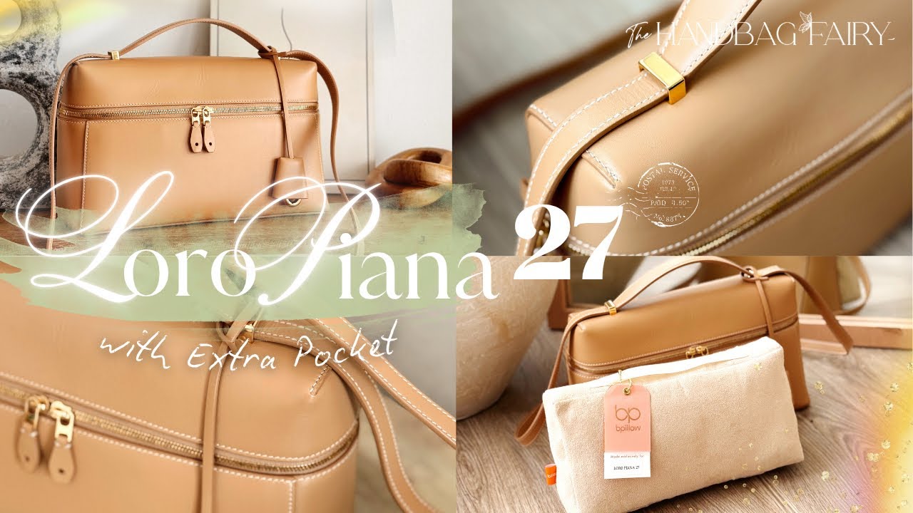 THIS IS WHAT QUIET LUXURY REALLY LOOKS LIKE! 😍👜 - Loro Piana 27 Review! | The Handbag Fairy - Ep. 9