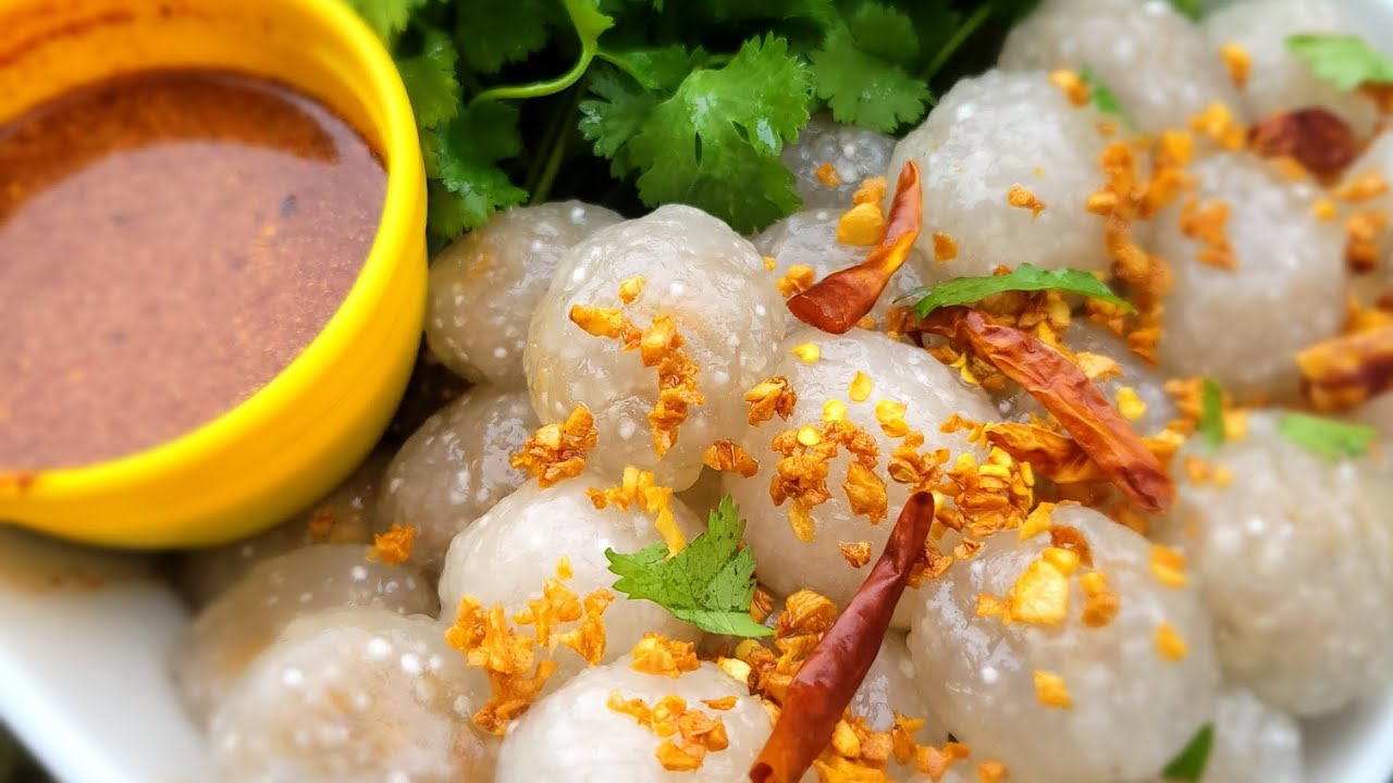 Stuffed Tapioca Balls