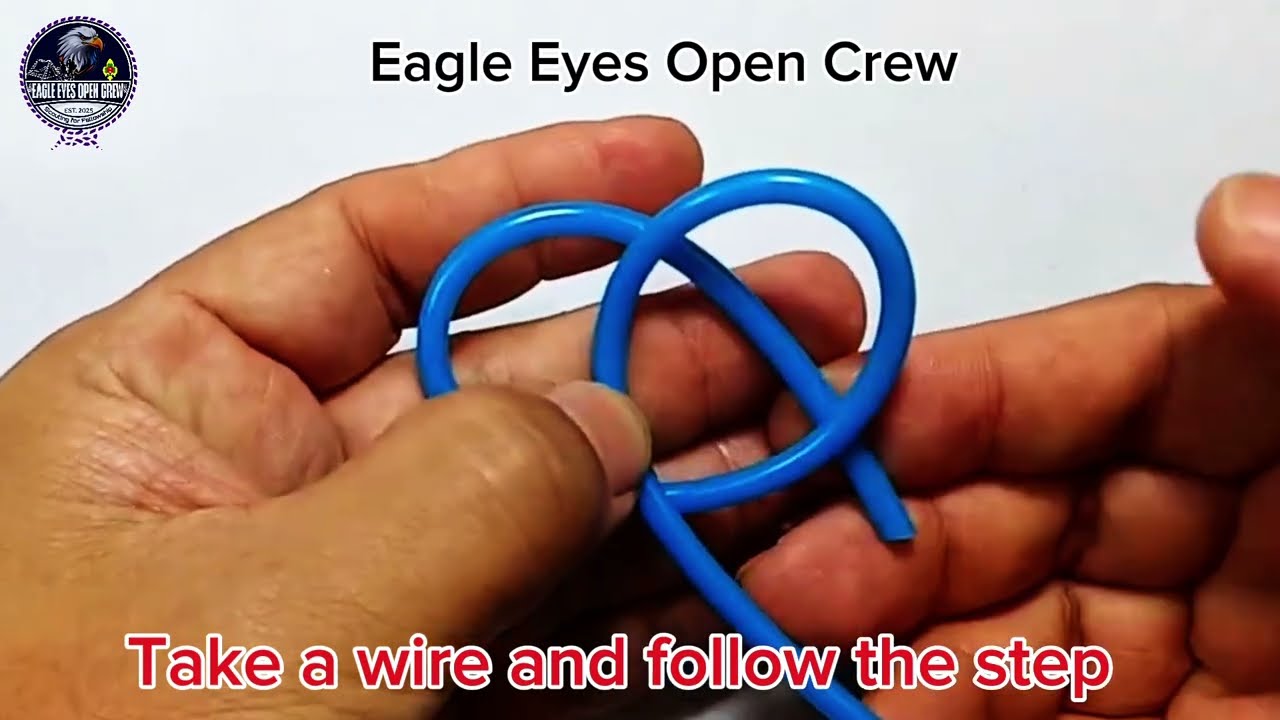 Scout Woggle || How to make a scout woggle || Woggle with wire || Easy method to make woggle