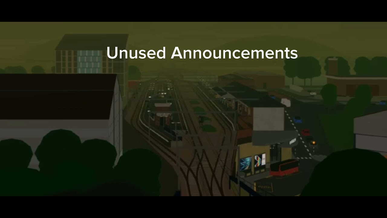 Unused Announcements in SCR