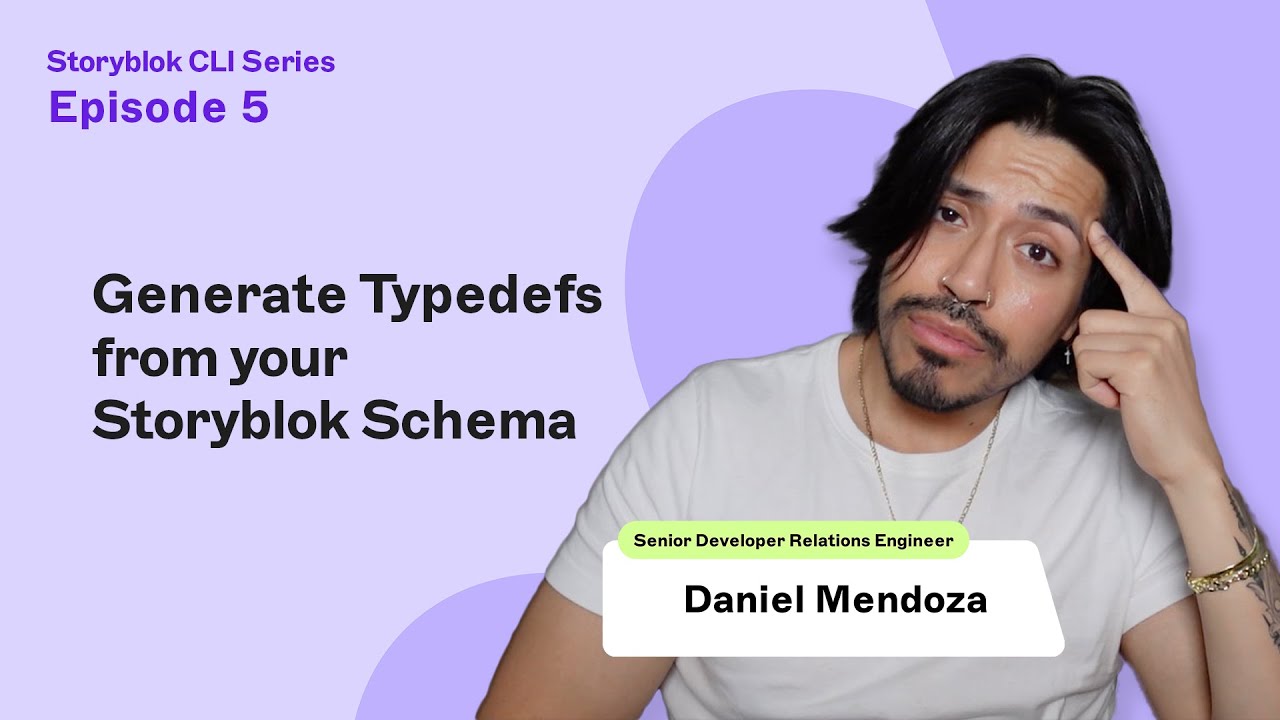 Создание псевдонимов типов (TypeDef) на основе схемы Storyblok | Серия статей о работе с командно...