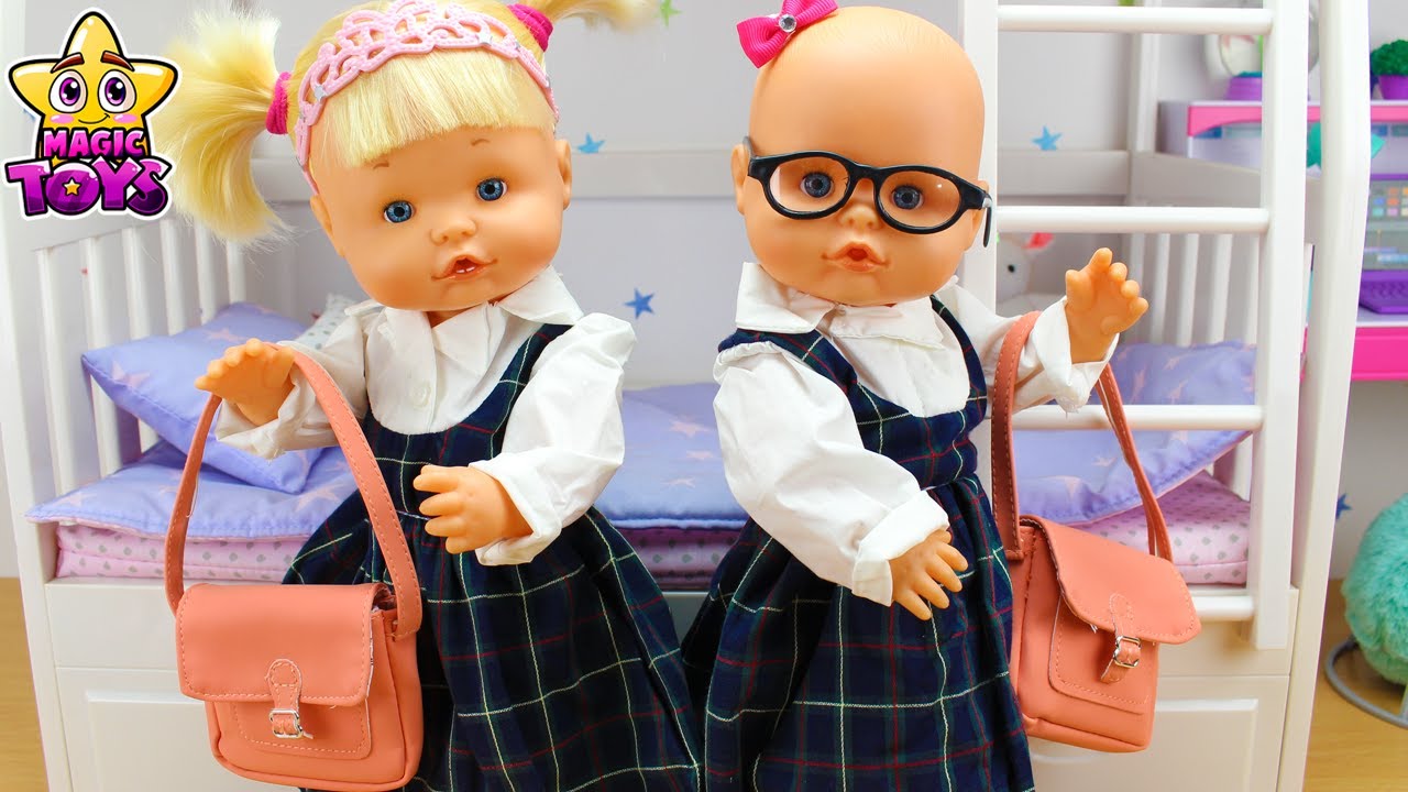 PRIMER DÍA de ESCUELA después de la Cuarentena de Nenuco HERMANITAS TRAVIESAS estrenan Uniformes
