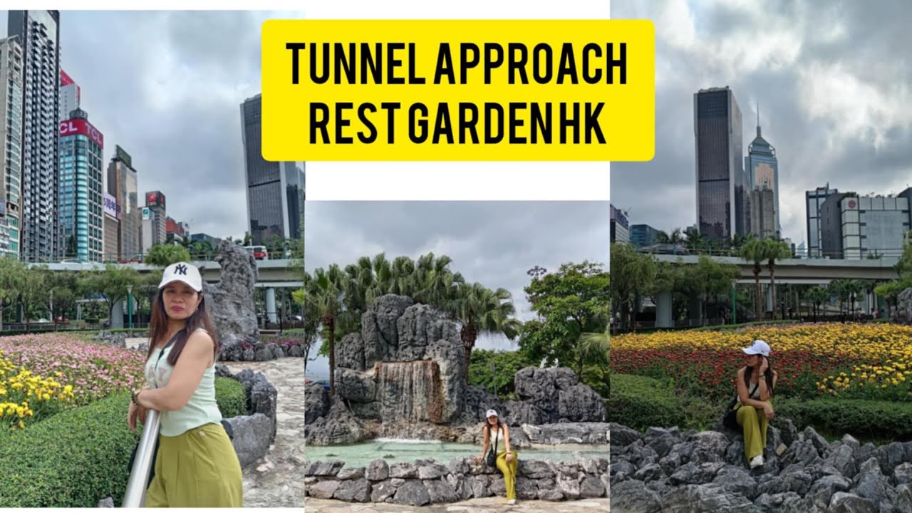 TUNNEL APPROACH REST GARDEN CAUSEWAY BAY HK