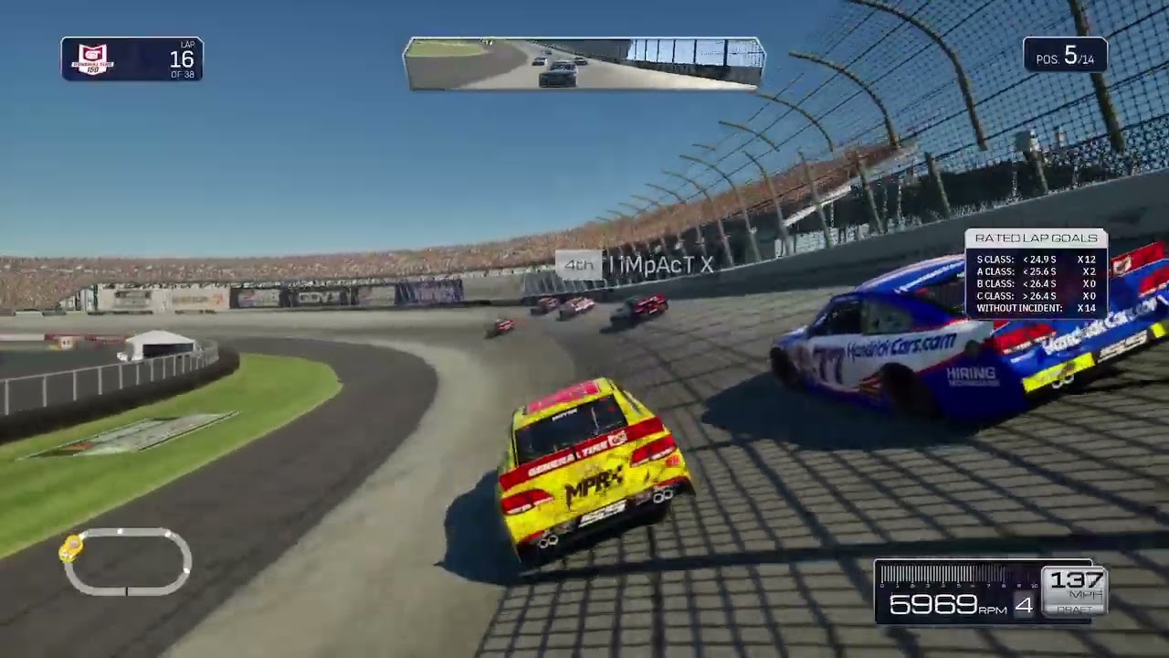 Arca showcase race at Dover