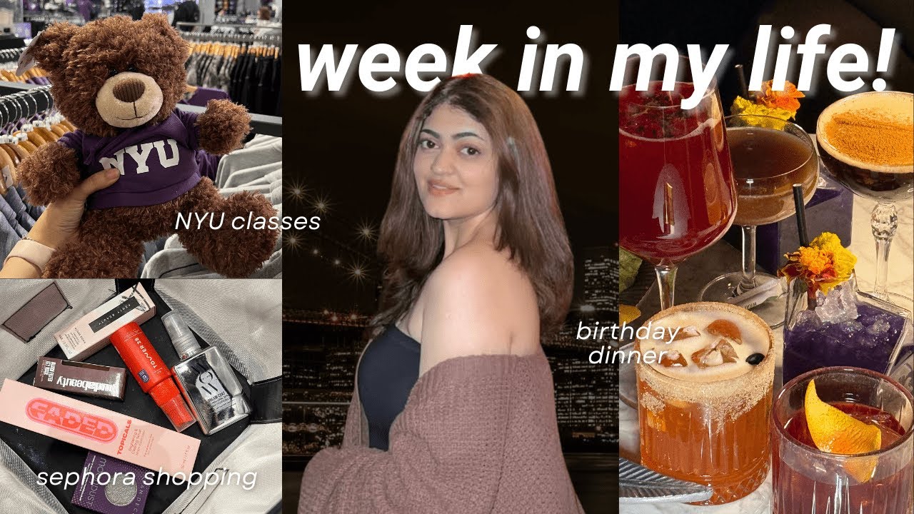 A week in my life | NYU vlog