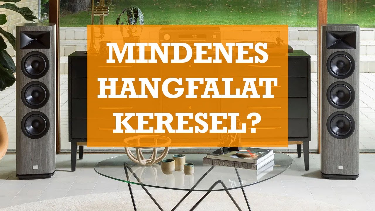 A mindenes hangfal - JBL HDI-3600 - 1 hónap utáni beszámoló - kipróbálható a Házimozi Stúdióban!