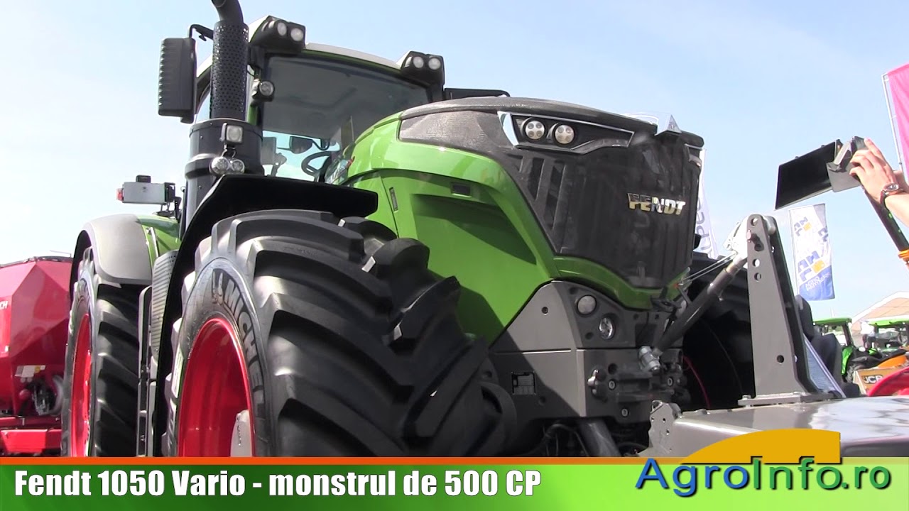 Fendt 1050 Vario - monstrul de 500 CP