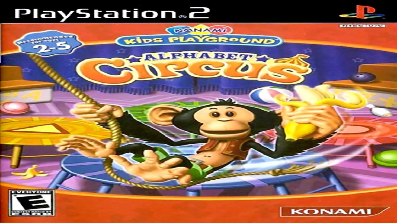 Konami Kids Playground: Alphabet Circus Longplay [PS2] [No-Com]