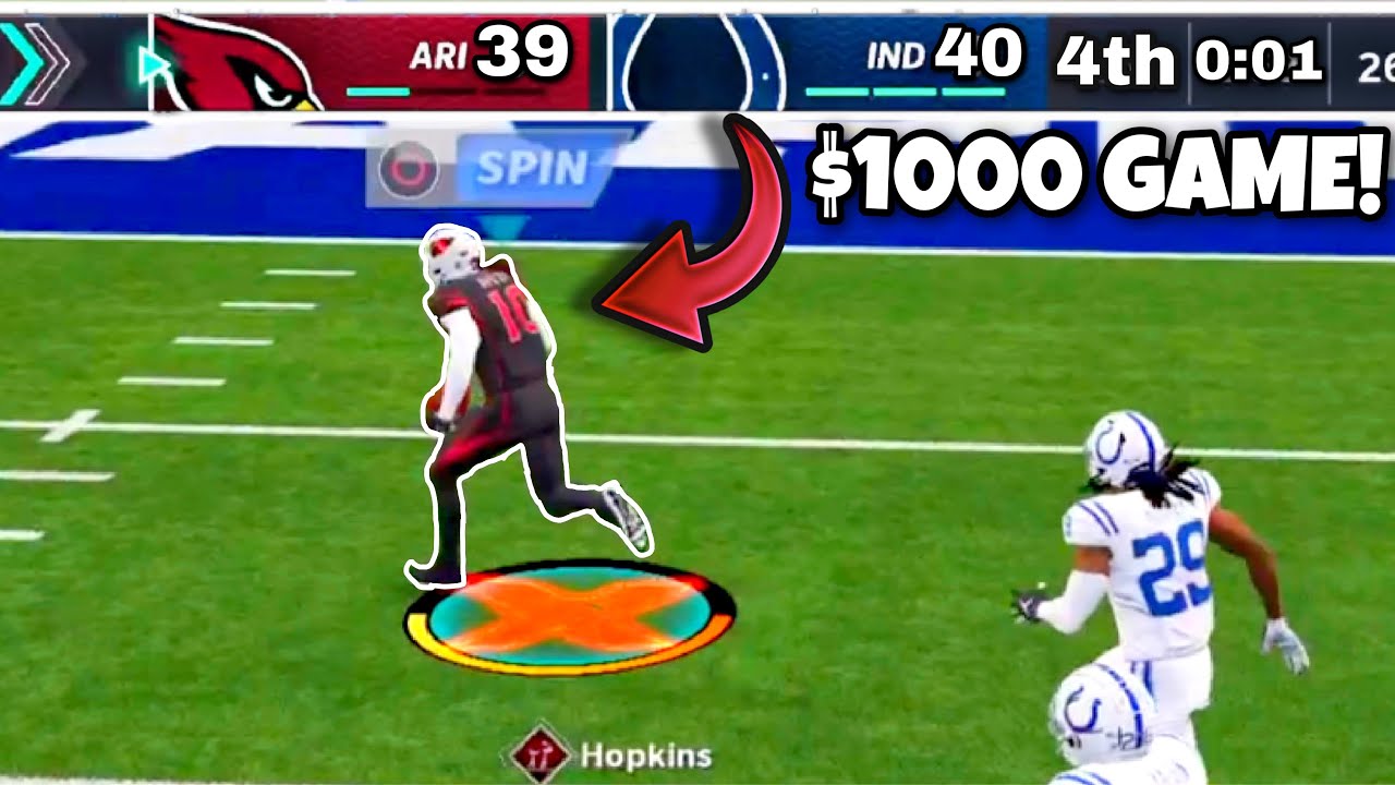 $1000 Dollar Wager VS Former NFL Pro! {Madden 21 Gameplay}