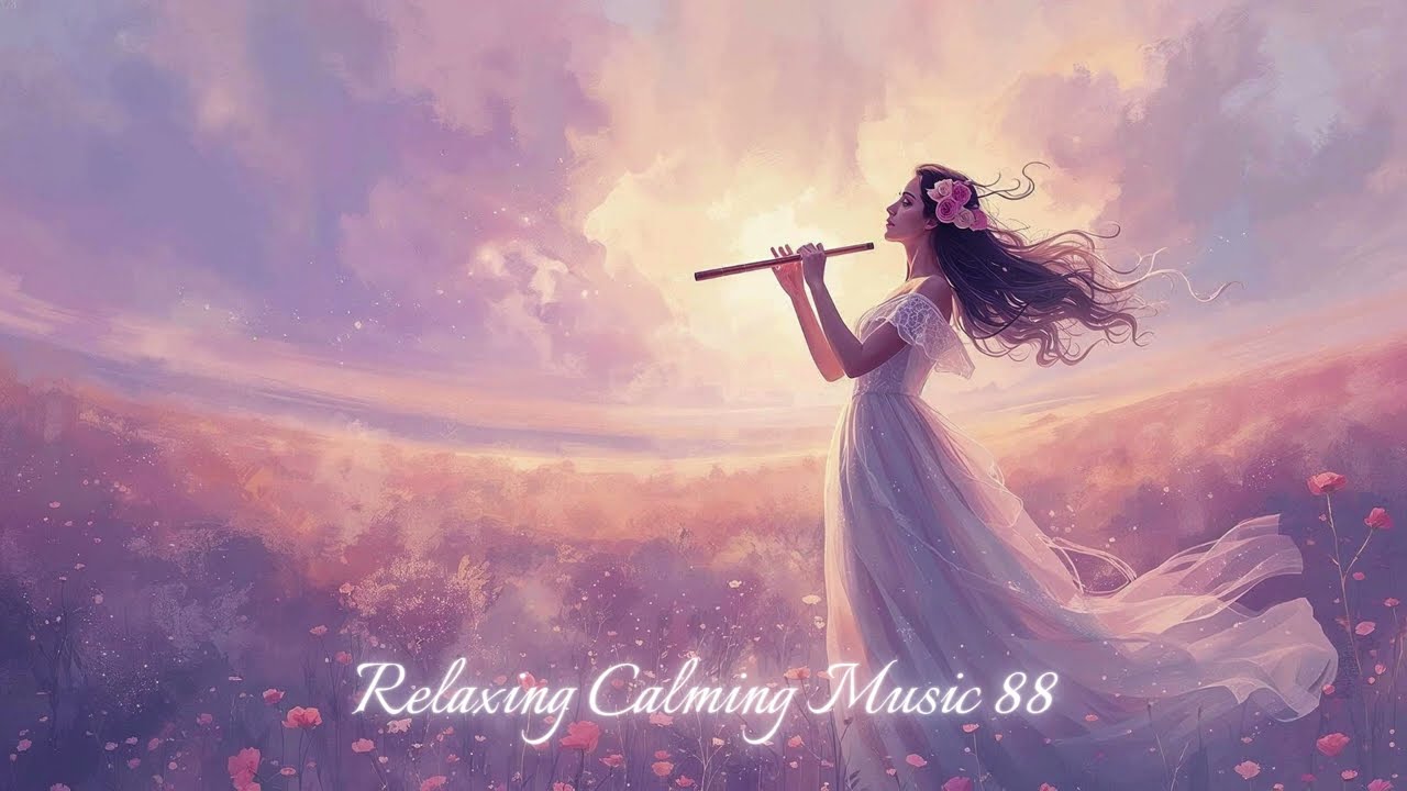 2 HR, FLUTE SOUND, Soft Music for Relaxation, RELAXING CALMING MUSIC.
