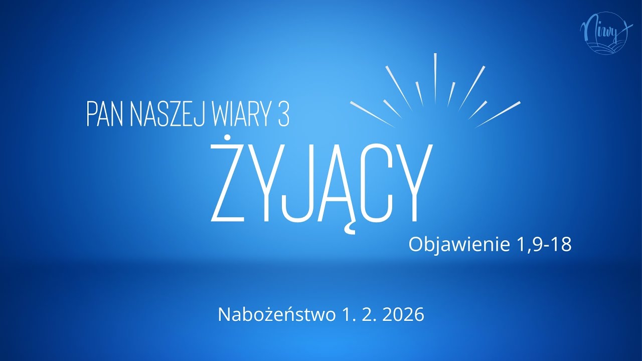 Nabożeństwo | Bohoslužby 1.2.2026 09:00 PL | M. Piętak