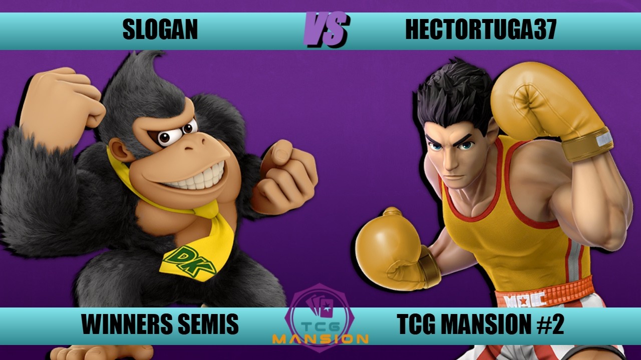 TCG MANSION #2 - Winners Semis - Slogan (Donkey Kong) vs Hectortuga37 (Little Mac, Donkey Kong)