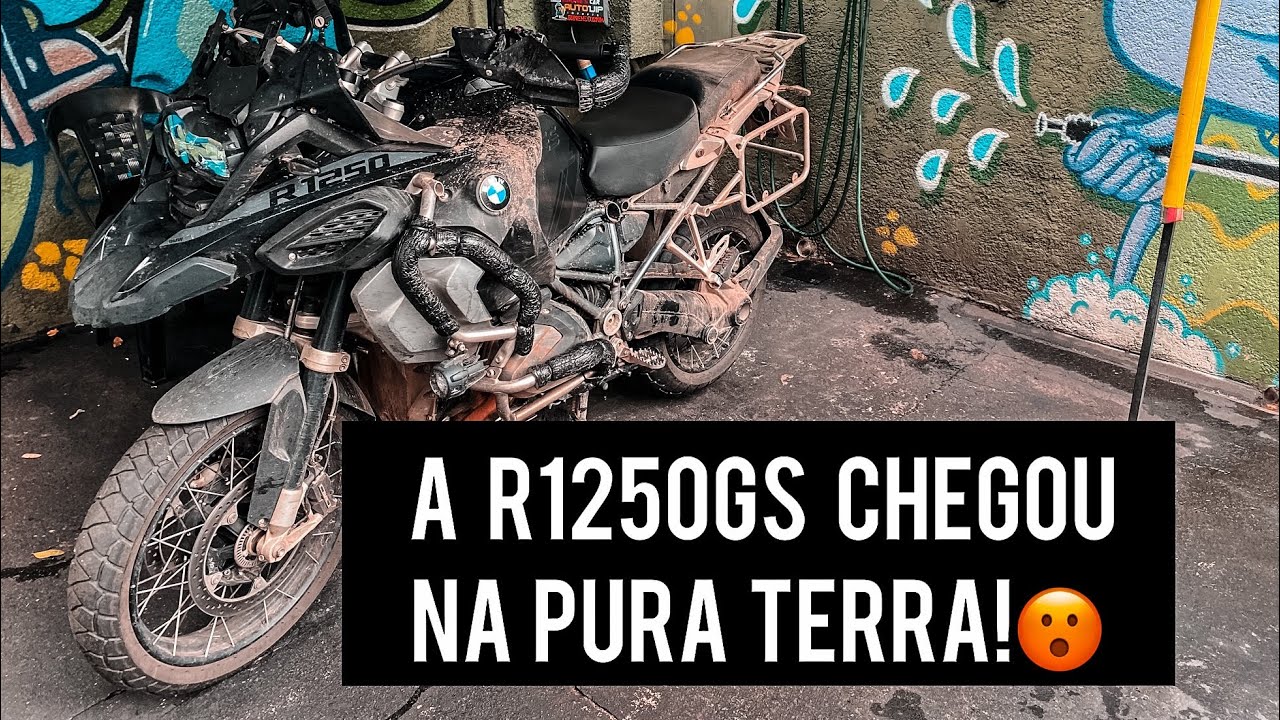 BMW R1250GS MAIS SUJA QUE VOCÊ JÁ VIU NO YOUTUBE, FICOU NO BRILHO NOVAMENTE!😍FAB ESTÉTICA DE MOTOS