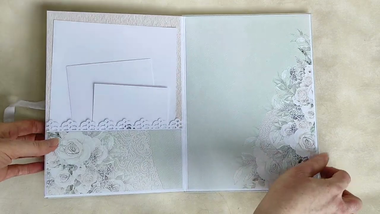 Album harmonijkowy na komunię +kartka @doriscrap