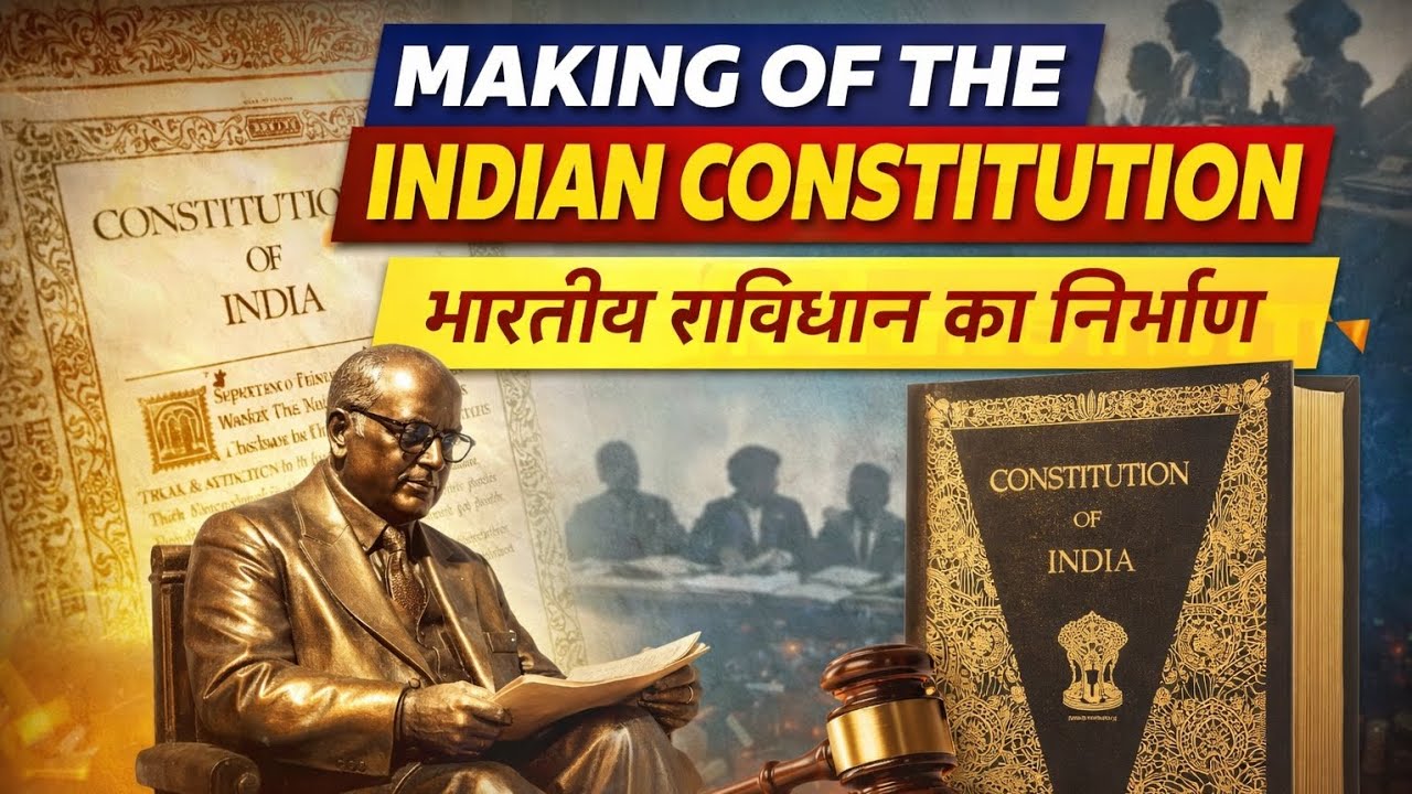 भारतीय संविधान का निर्माण और प्रक्रिया |#indianpolity #constitutionalbodies 