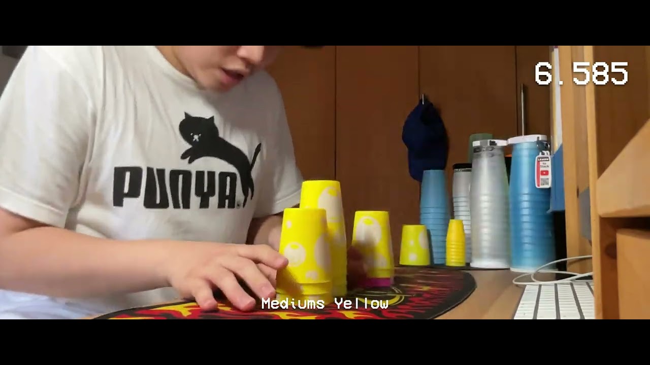 Sport stacking 3000 views special - All my sets 2023