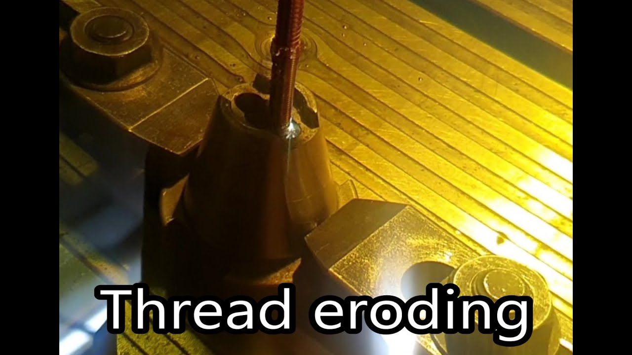 Thread eroding