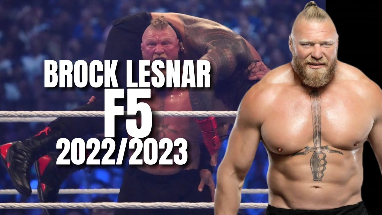 Brock Lesnar - F5 compilation 2022/2023