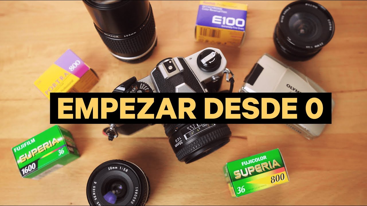 EMPEZAR desde 0 en FOTOGRAFÍA ANALÓGICA