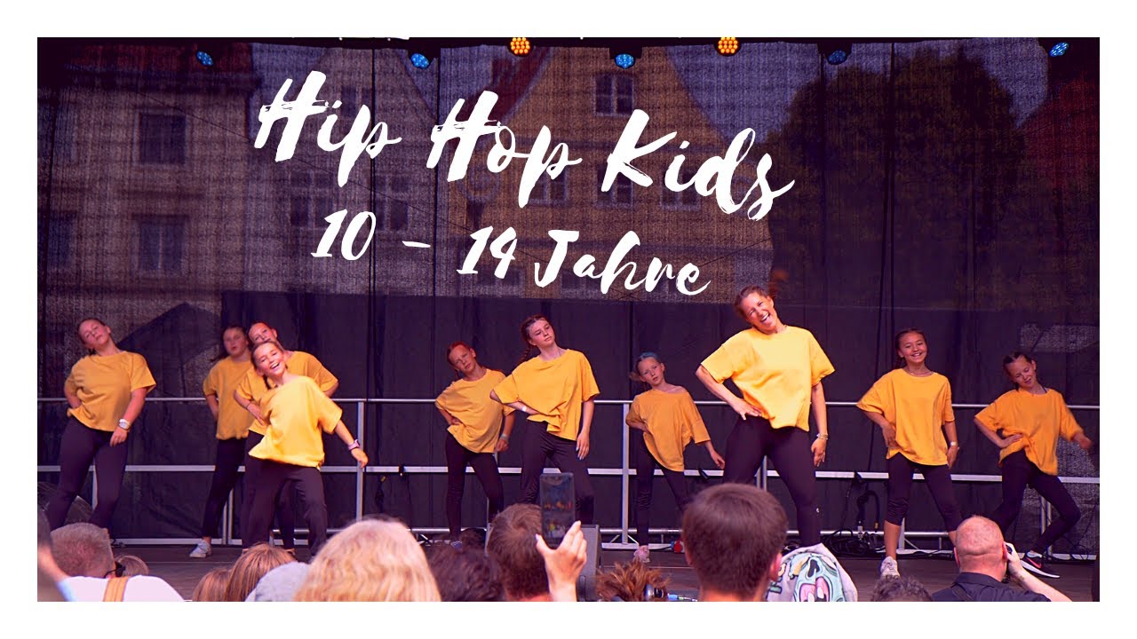Unsere Hip Hop Kids tanzen beim Stadtfest Lüneburg 2022 (Studio 2 - my place to move)