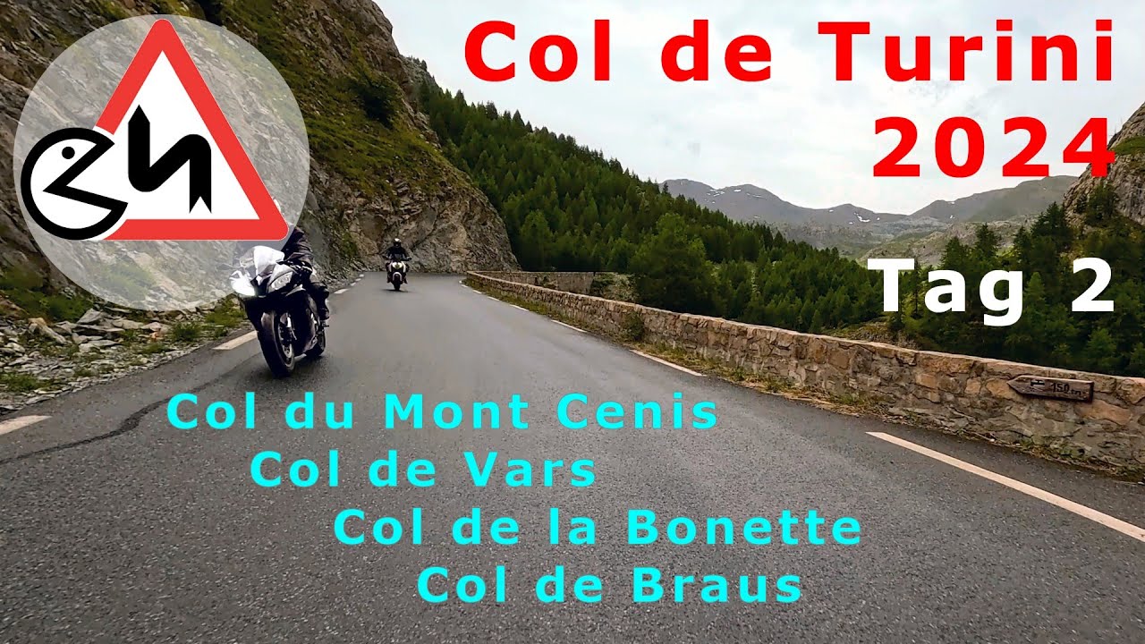 Bei Wind und Regen dem Kurvenparadies entgegen | Tag 2, Col de Turini 2024