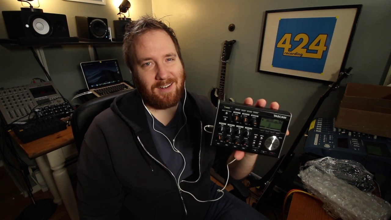 Tascam DP-004 Unboxing (Thanks, Levi!) | 424recording.com
