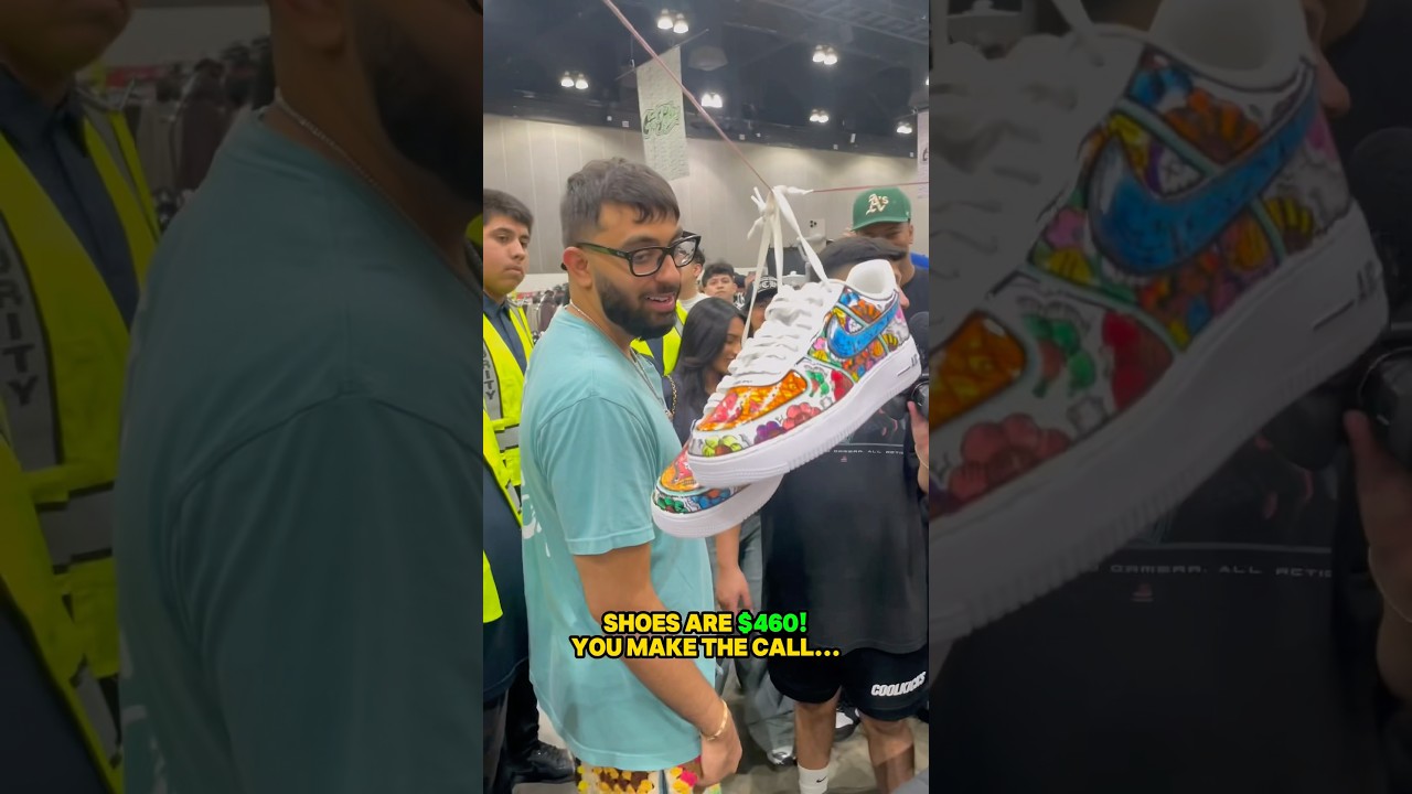 Coolkicks supported an 11 year old kid by buying his custom Air Force 1’s for $500 ❤️