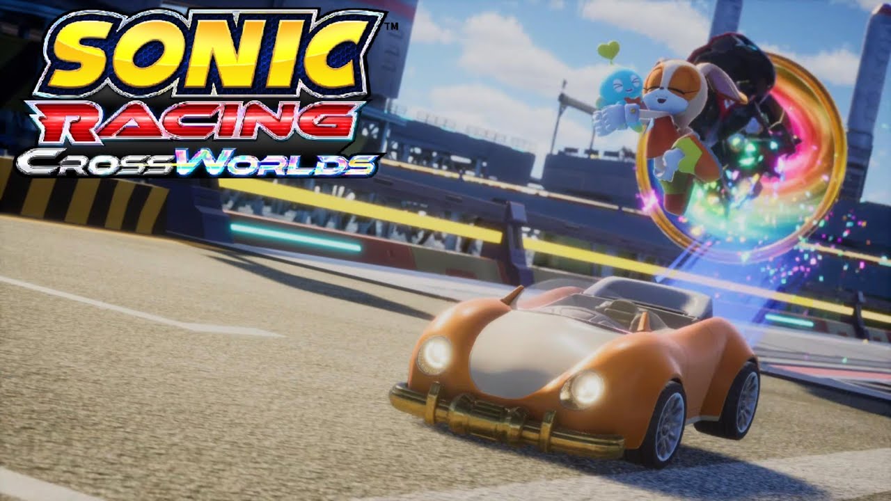 Sonic Racing: CrossWorlds Cream The Rabbit GAMEPLAY 4K 60FPS (No Commentary)