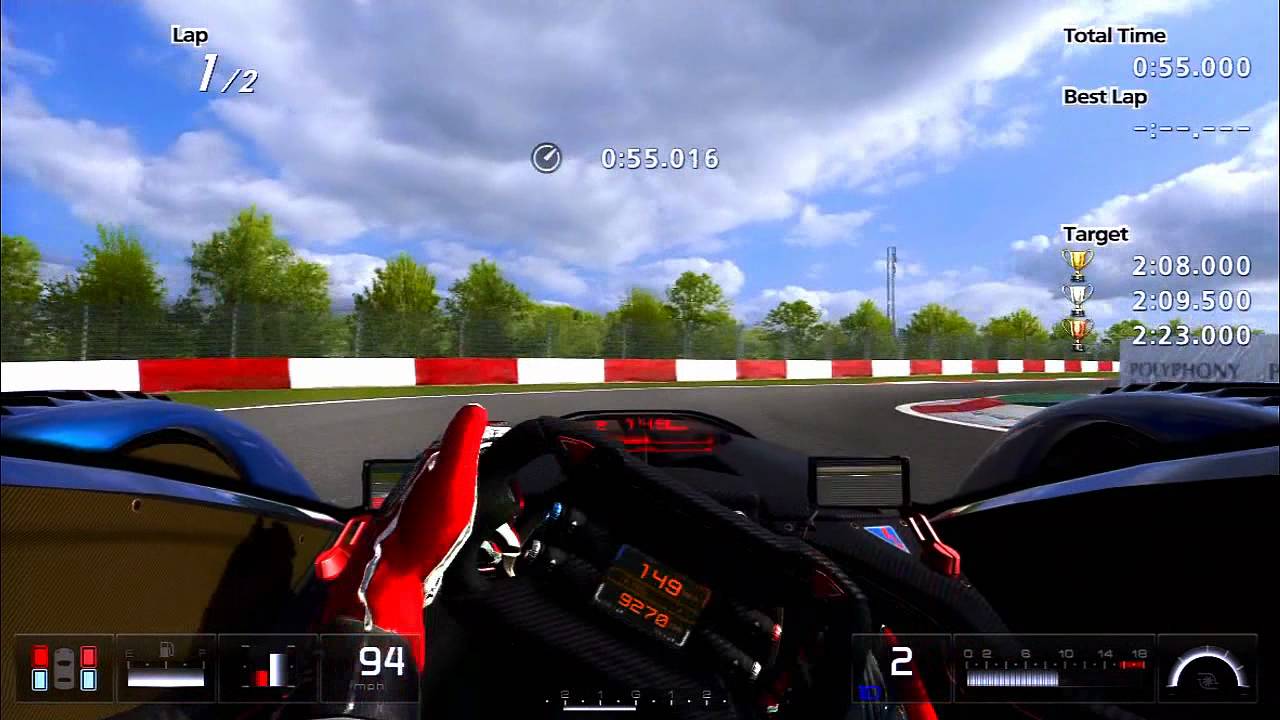 How to get Gold in S. Vettel X Challenge Nürburgring [HD] - Gran Turismo 5