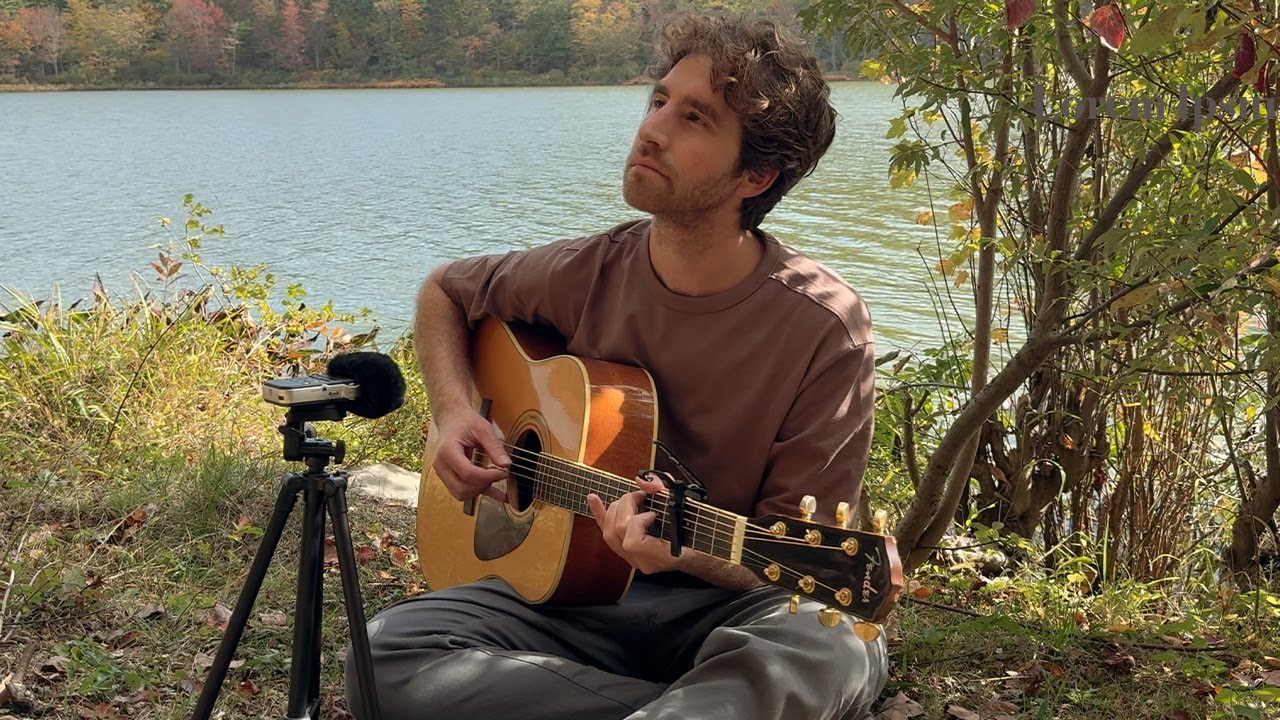 Autumn Guitar Meditations by the Lake (1 HR) | No AI 🌿 Healing Guitar Music