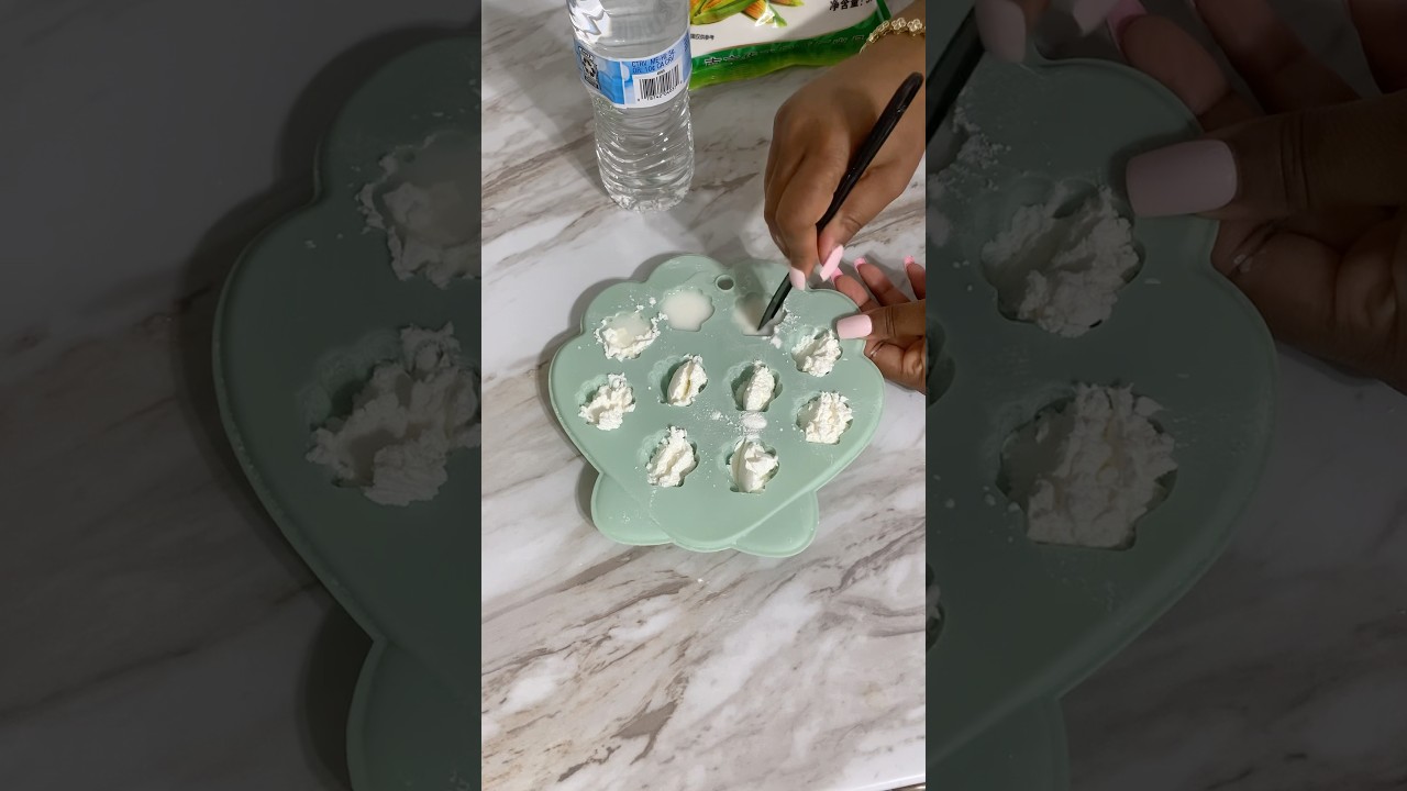 Cornstarch Water Chunks Tutorial