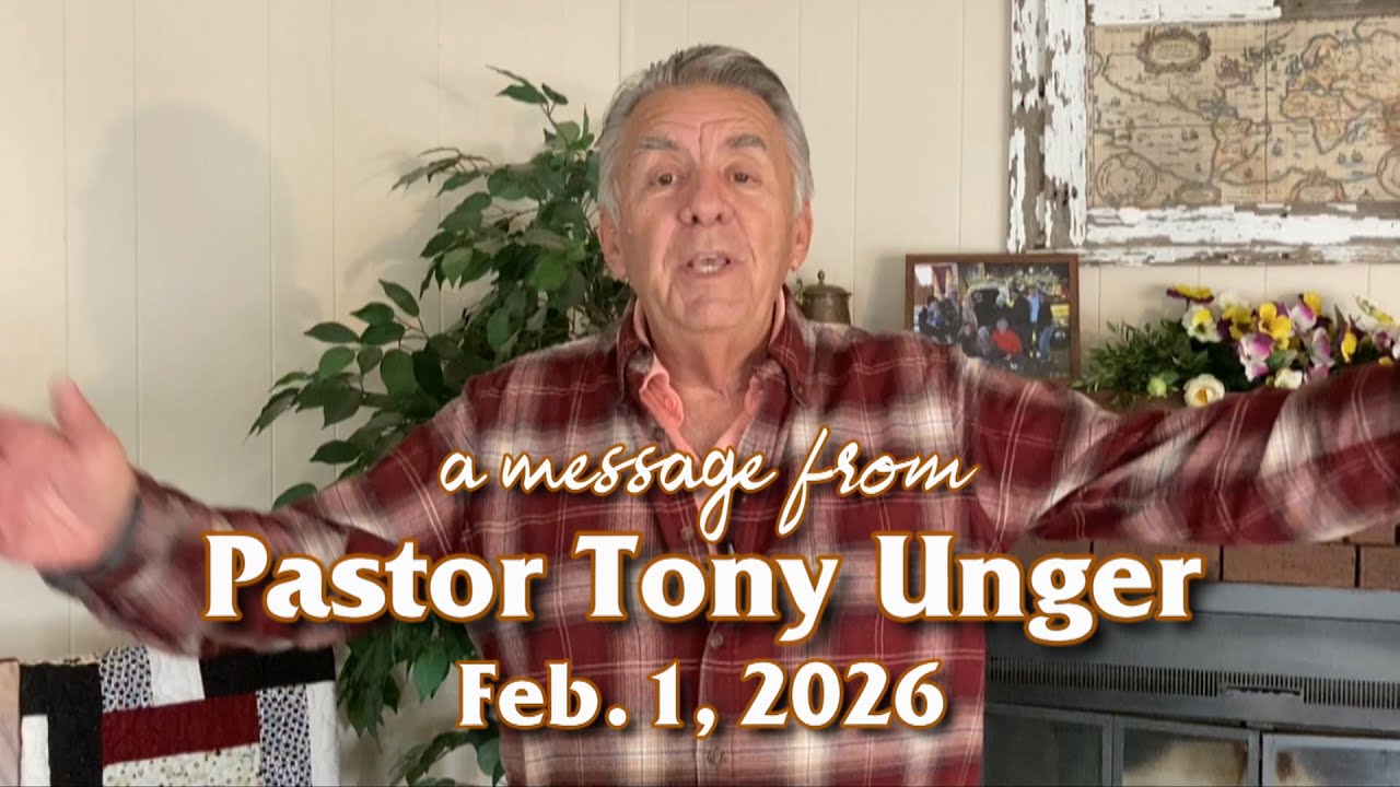 Tony Unger Message 