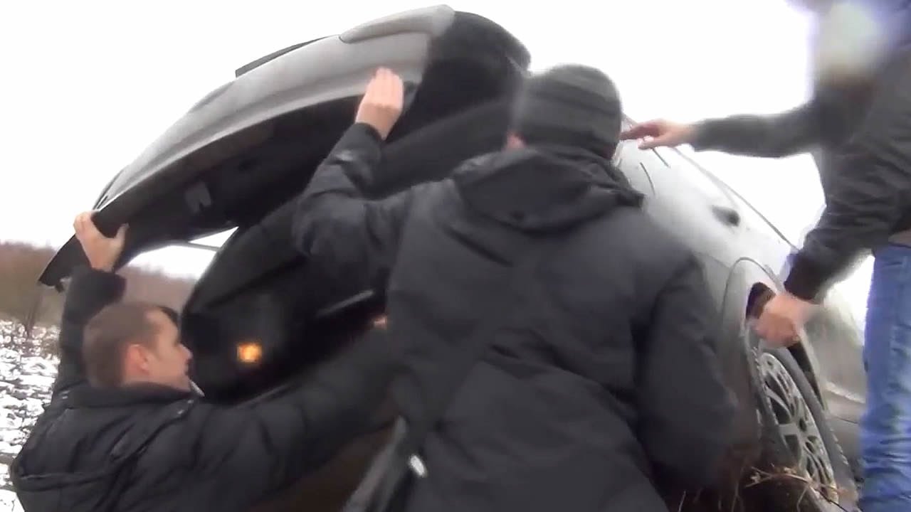 Kia Sportage 2013, тест-драйв на бездорожье, off-road