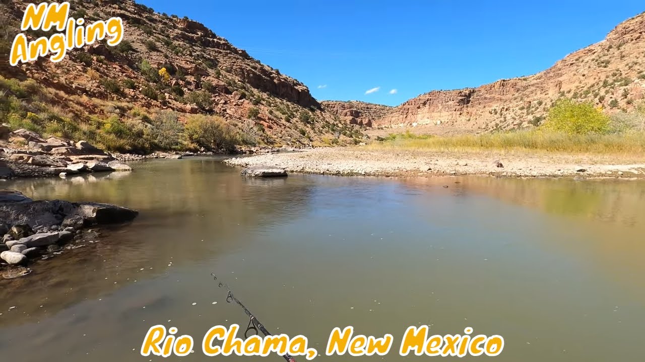 RIO CHAMA TROUT FISHING using LURES and WORMS