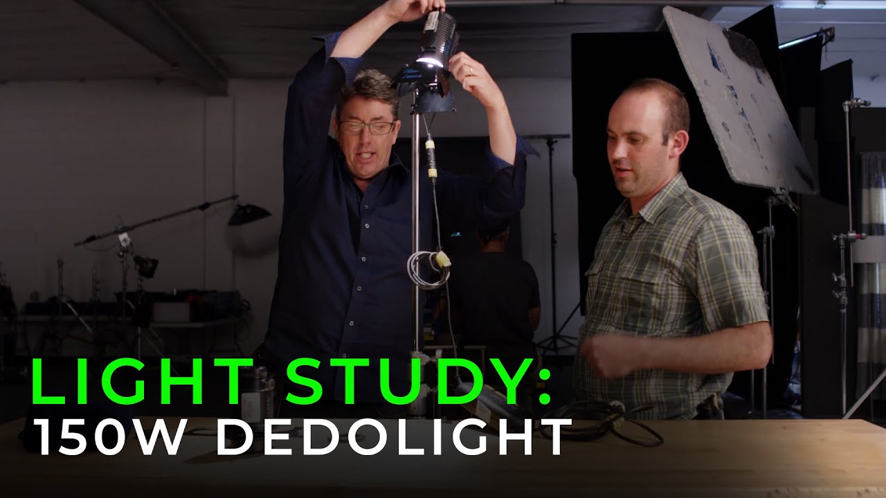 Исследование освещения: Dedolight 150 Вт и Lekolite