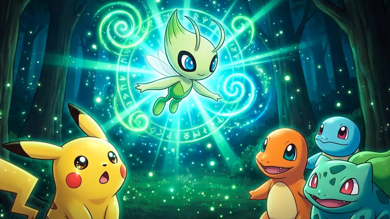 Pikachu and Celebi's Time Magic | Pokémon Bedtime Story for Kids | Mindfulness Story