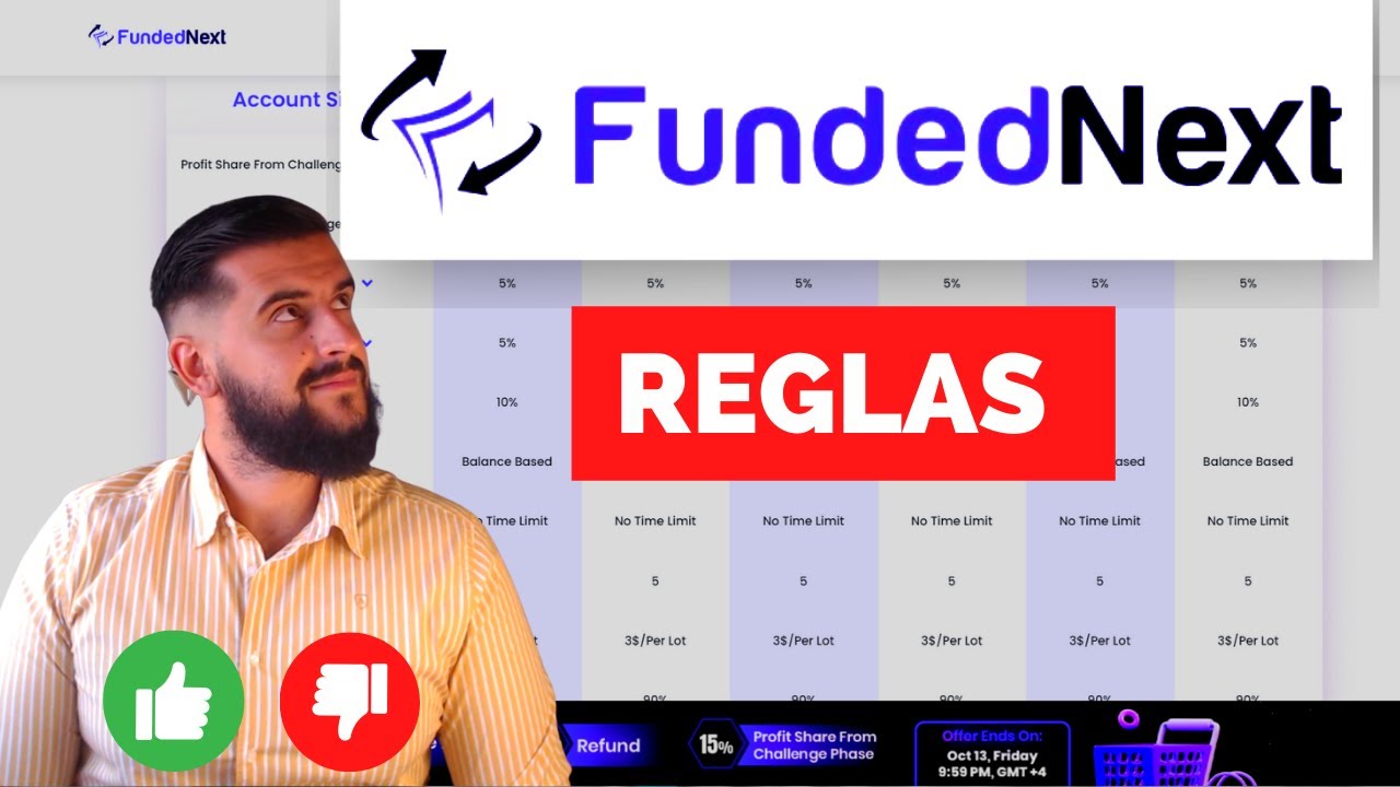 Review de FundedNext en Espa&ntilde;ol | Reglas para pasar prueba de fondeo | SCAM? | *mi opini&oacute;n*
