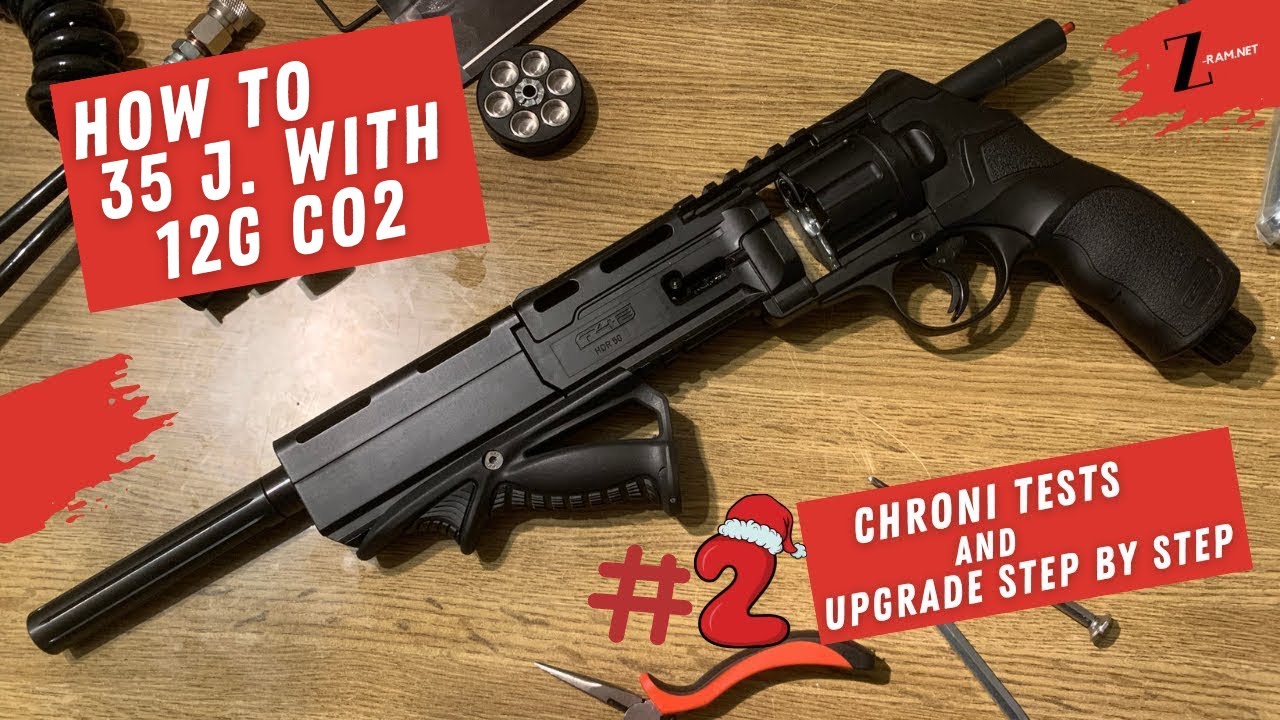🚀 Bring your HDR50 to 35 Joules with 12g co2 (Part 2) Chroni Test and Upgrade Step by Step HDR68 HDP
