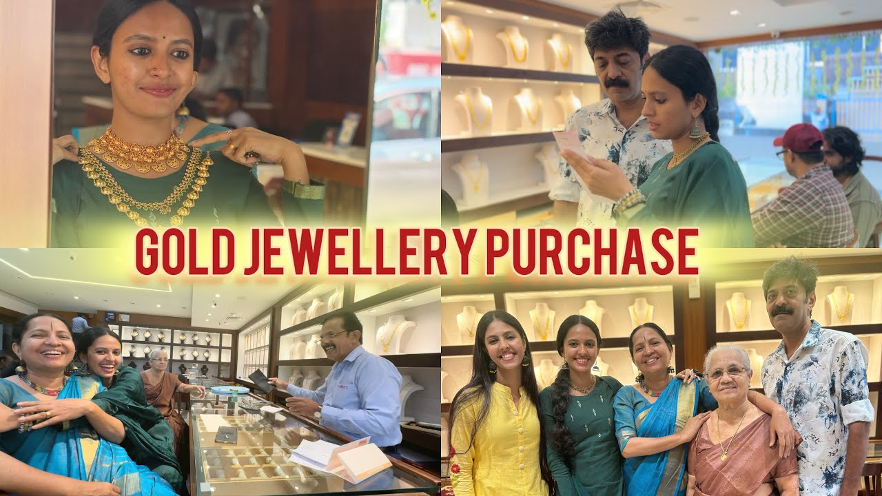 Wedding Purchase | Gold Jewellery | Nayana Josan | Gokul SR