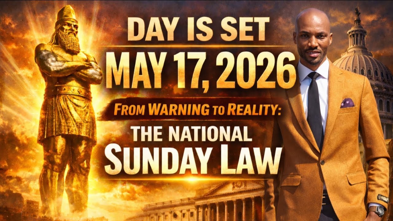 The DAY IS SET ||  MAY 17TH  2026|| FROM WARNING TO REALITY||  THE NATIONAL SUNDAY LAW