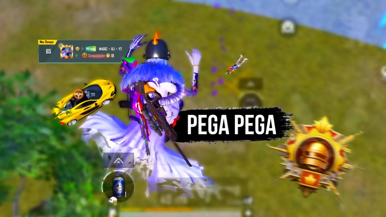 AWM TRABALHOU NESSA PARTIDA RUMO CONQUISTADOR PUBG MOBILE